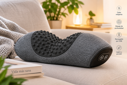 Almohada Térmica Masajeadora Cervical